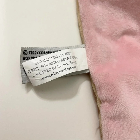 Teddykompaniet Diinglisar 13 Inch Plush Animal Baby Blanket Kitty Cat  Blanky - Picture 16 of 16